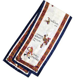 Vintage Irish Scarf - Book of Kells
